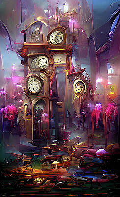 Digital Art - Timekeeper by Richard Reeve