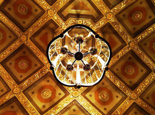 Wall Art featuring the photograph Tin And Gold by Onedayoneimage Photography