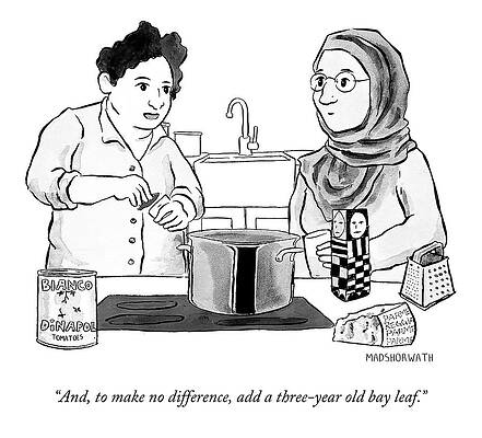 Recipe Drawing - To Make No Difference by Mads Horwath