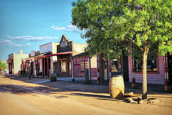 Arizona Photograph - Tombstone Main Street by Tatiana Travelways