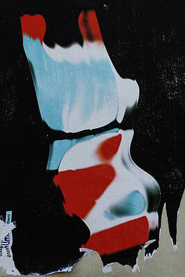 Blue Wall Art featuring the photograph Torn Art by Chad Thunberg