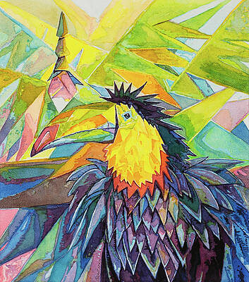 Painting - Toucan by Grant Nixon