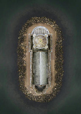 Photograph - Traditional English Church On A Rock Edged Island by Charnwood Photography Fine Art