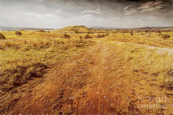 Country Painting - Trailing Branch Creek by Jorgo Photography