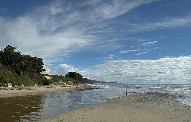 Tranquil Coastal Scene Wall Art