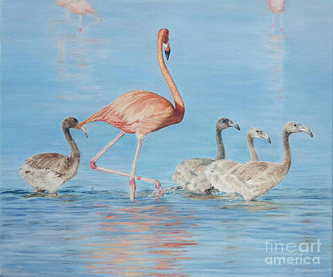 Minnis Wall Art featuring the painting Transformation by Roshanne Minnis-Eyma