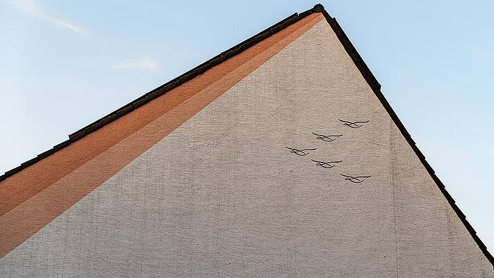 Architecture Wall Art featuring the photograph Birds In Stasis by Chad Thunberg