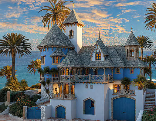 Sky Digital Art - Traveller's Rest by Eris And AI