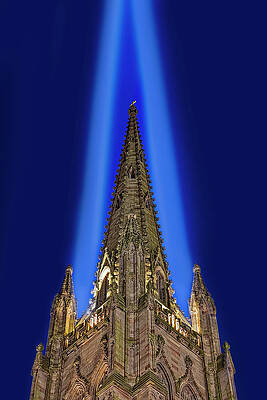 Wall Art featuring the photograph Trinity Church 911 NYC by Susan Candelario