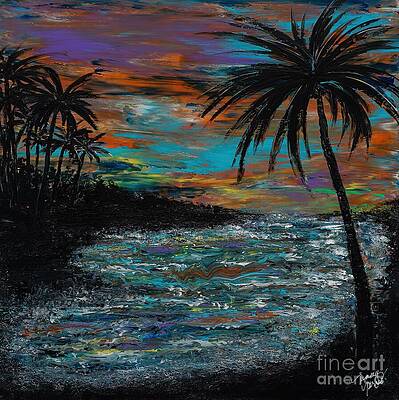 Sunset Painting - Tropaz by Tammy Terres - Dezigner Reflexions