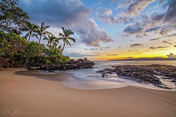 Hawaii Wall Art featuring the photograph Tropical Sunsets Maui by Chris Spencer