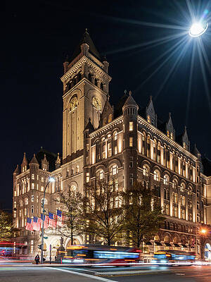 Usa Photograph - Trump International Hotel In Washington DC by Steven Heap
