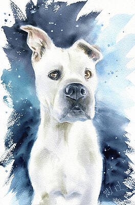 Dora Hathazi Mendes Dog Paintings Wall Art