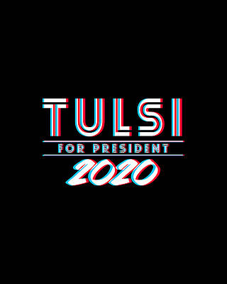 Tulsi Gabbard For President 2020 Print