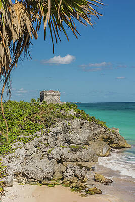Greenery Photograph - Tulum Ruins by Nova Rae