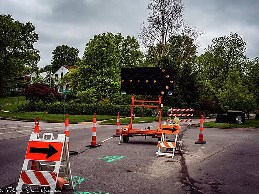 Tree Wall Art featuring the photograph Turn Right by Robert Niemeier