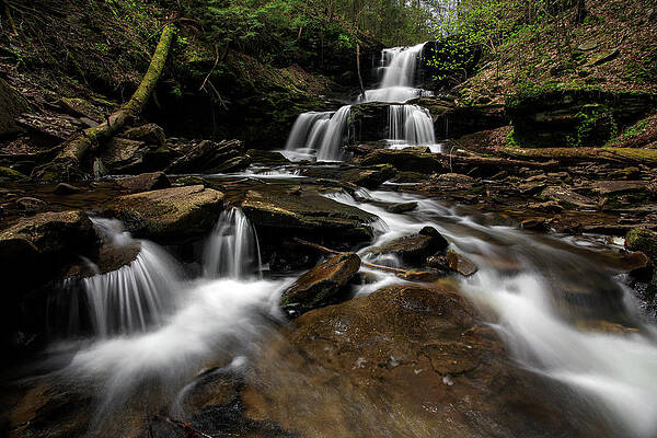 Nature Wall Art featuring the photograph Tuscarora Falls by Todd Wilkinson