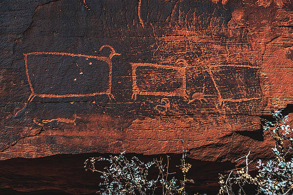 Prehistoric Photograph - TV Sheep Panel, Utah by Abbie Warnock