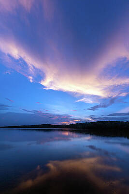 Sunset Wall Art featuring the photograph Twi Lit by Todd Wilkinson