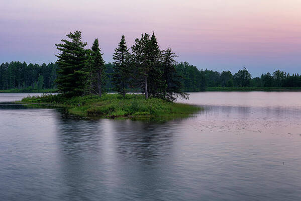 Summer Photograph - Twilight At Seney National Wildlife Refuge by Michael Collins