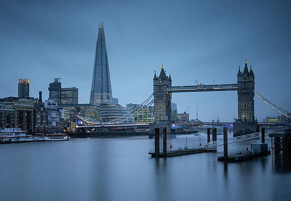 Photograph - Twilight Over London Bridge by Charnwood Photography Fine Art
