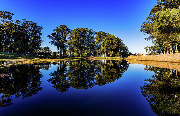California Wall Art featuring the photograph Twin Lakes Santa Cruz California by Tommy Farnsworth