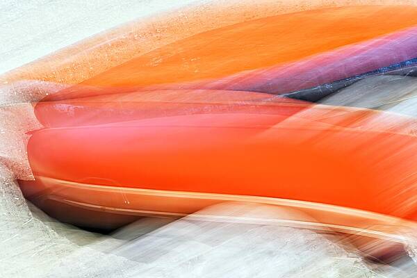 Wall Art featuring the photograph Two Canoes by Ursula Abresch