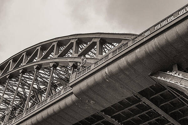 Photograph - Tyne Bridge View by Francisco Ruiz Navas
