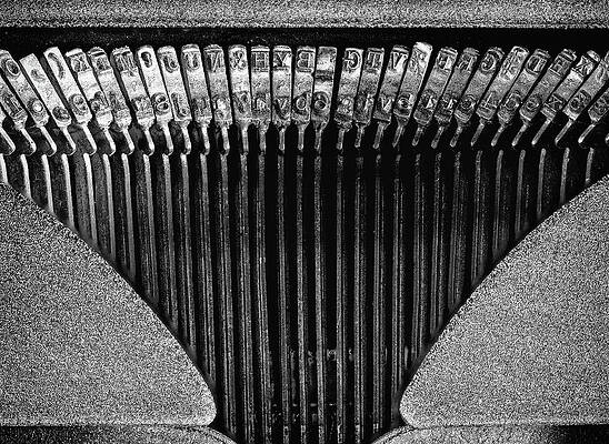 Wall Art featuring the photograph Typewriter by Steven Nelson