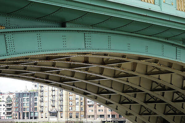 Underneath the Steel Bridge Wall Art