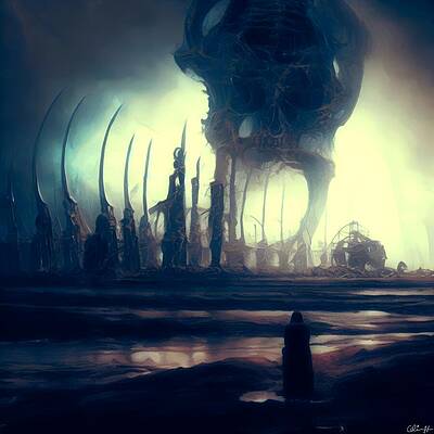 Fantasy Wall Art featuring the digital art Underworld #3 by Colin Hardman