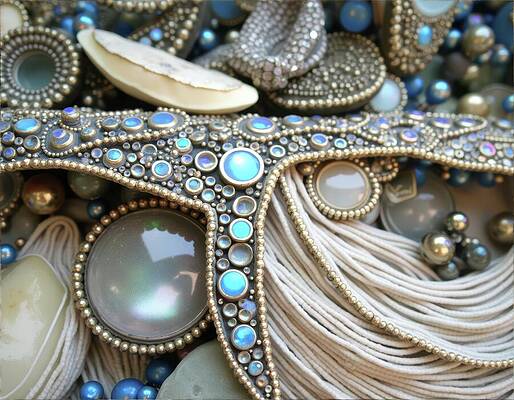 Intricate Wall Art featuring the digital art Unfinished Costume Project by Eris And AI