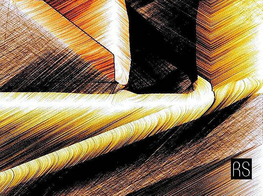 Wall Art featuring the digital art Unforgettable Night by Rafael Salazar