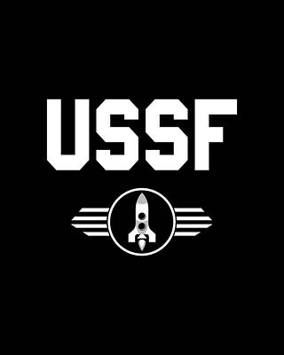 State Wall Art featuring the digital art United States Space Force USSF by Flippin Sweet Gear