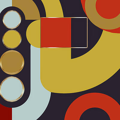 Wall Art featuring the mixed media Unlock Code by Canessa Thomas