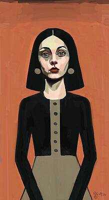 Modern Portrait of a Woman Wall Art