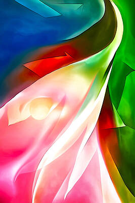 Abstract Photograph - Calla by Ursula Abresch