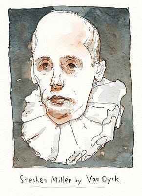 Caricature Painting - Updates To The Trump Portrait Gallery by Barry Blitt