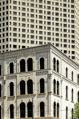 Wall Art featuring the photograph Urban Shapes by Craig A Walker