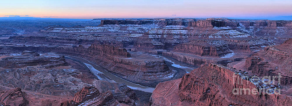 Utah Photograph - Utah Canyons Sunrise Panorama by Adam Jewell