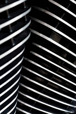 Wall Art featuring the photograph V-Twin Fins by Chad Thunberg