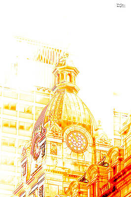 Modern Wall Art featuring the photograph Van2- Raditecture by Alex John Bergerman