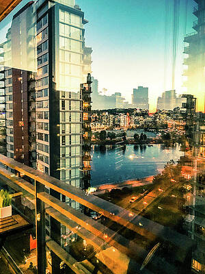 British Columbia Photograph - Vancouver British Columbia Canada Cityscape 3904 by Neptune Images