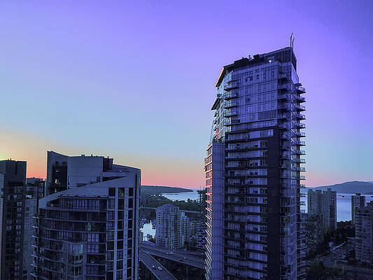 British Columbia Photograph - Vancouver British Columbia Canada Cityscape 4432 by Neptune Images