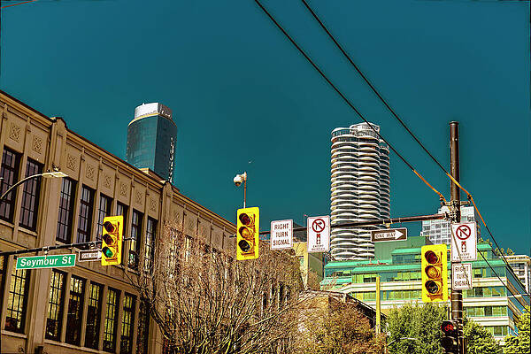 British Columbia Photograph - Vancouver Canada City Centre 2206-100HS by Neptune Images