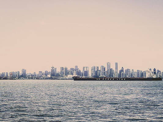 British Columbia Photograph - Vancouver From North Vancouver British Columbia 5228 by Neptune Images