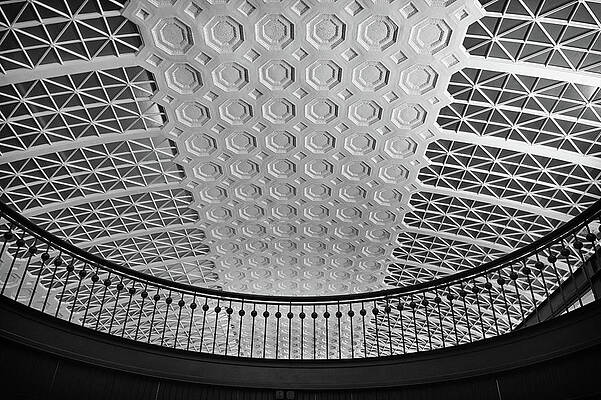 Wall Art featuring the photograph Vault Of Union Station by Steven Nelson