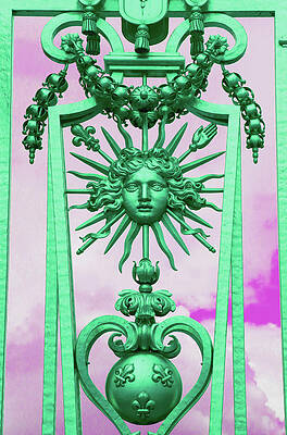 Abstract Photograph - Versailles Gate Detail - Abstract by Ron Berezuk