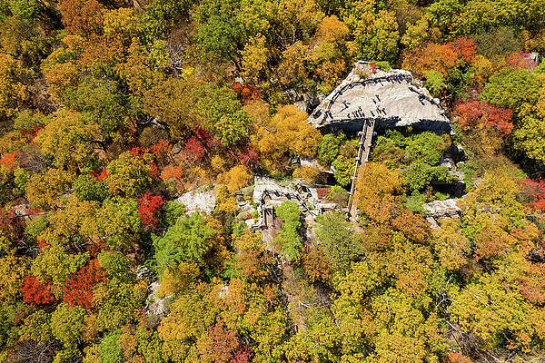Fall Wall Art featuring the photograph Vertigo - Coopers Rock State Park Overlook by Steven Heap