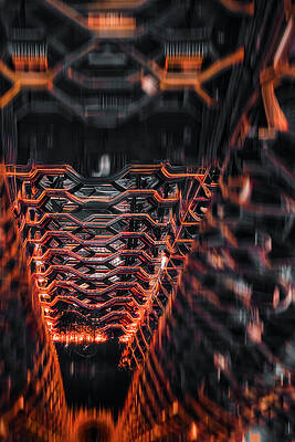 Wall Art featuring the photograph Vessel Abstract by Susan Candelario